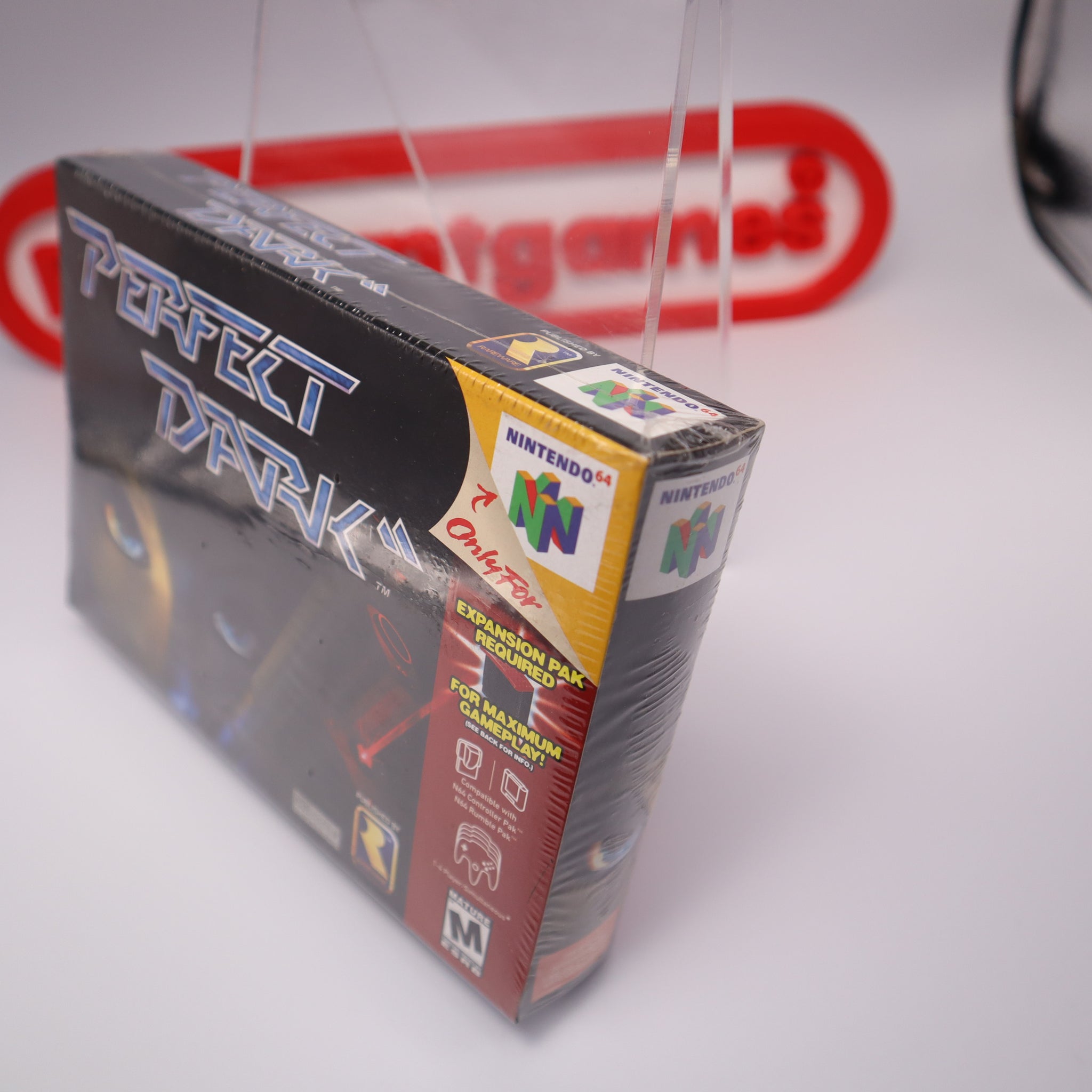 PERFECT DARK - NEW & Factory Sealed with Authentic V-Overlap Seam