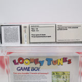 LOONEY TUNES - HIGHEST WATA GRADED 9.8 A++! NEW & Factory Sealed! (Game Boy Original)