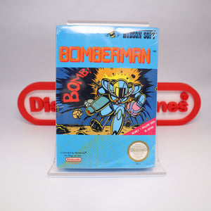 BOMBERMAN / BOMBER MAN - NEW & Factory Sealed with Authentic H-Seam! (NES Nintendo)