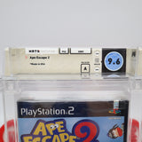 APE ESCAPE 2 II - WATA GRADED 9.6 A! NEW & Factory Sealed! (PS2 PlayStation 2)