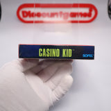 CASINO KID - NEW & Factory Sealed with Authentic H-Seam! (NES Nintendo)