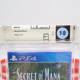 SECRET OF MANA - PERFECT WATA GRADED 10 A++! NEW & Factory Sealed! (PS4 PlayStation 4)