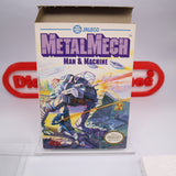 METAL MECH / METALMECH - Complete In Box - CIB! (NES Nintendo)