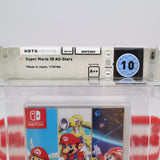 SUPER MARIO 3D ALL-STARS - 00000 FIRST PRINT - GRADED PERFECT WATA 10 A++ NEW & Factory Sealed! (Nintendo Switch)