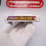 VEGAS DREAM (Las Vegas Special Combo Edition!) - NEW & Factory Sealed with Authentic H-Seam! (NES Nintendo)