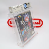 NFL: NATIONAL FOOTBALL LEAGUE - WATA GRADED 8.0 A! NEW & Factory Sealed with Authentic H-Seam! (NES Nintendo)