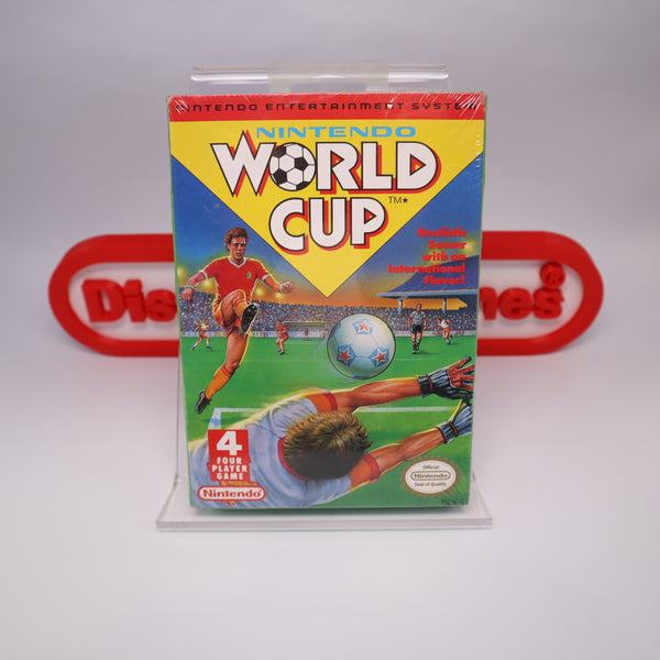 NINTENDO WORLD CUP SOCCER - NEW & Factory Sealed with Authentic H