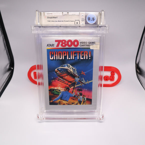 CHOPLIFTER! / CHOP LIFTER! - NEW & Factory Sealed - WATA Graded 8.5 B (Atari 7800)