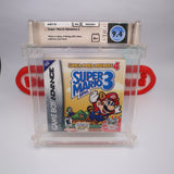 SUPER MARIO BROS. 3 / ADVANCE 4 - WATA GRADED 9.4 A+! NEW & Factory Sealed with Authentic H-Seam! (Nintendo Game Boy Advance GBA)