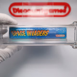 SPACE INVADERS - WATA GRADED 8.0 B! NEW & Factory Sealed with Authentic H-Seam! (Nintendo Game Boy GB)