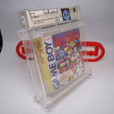 DR. MARIO - WATA GRADED 8.5 B! NEW & Factory Sealed with Authentic H-Seam! (Nintendo Game Boy GB)