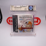 FINAL FANTASY ORIGINS I & II - WATA Graded 9.6 A! NEW & Factory Sealed! (PlayStation 1 / PS1)