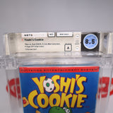 YOSHI'S COOKIE - WATA GRADED 8.5 A! NEW & Factory Sealed with Authentic H-Seam! (NES Nintendo)