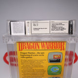 DRAGON WARRIOR I - WATA GRADED 7.0 C+! NEW & Factory Sealed with Authentic H-Seam! (NES Nintendo)
