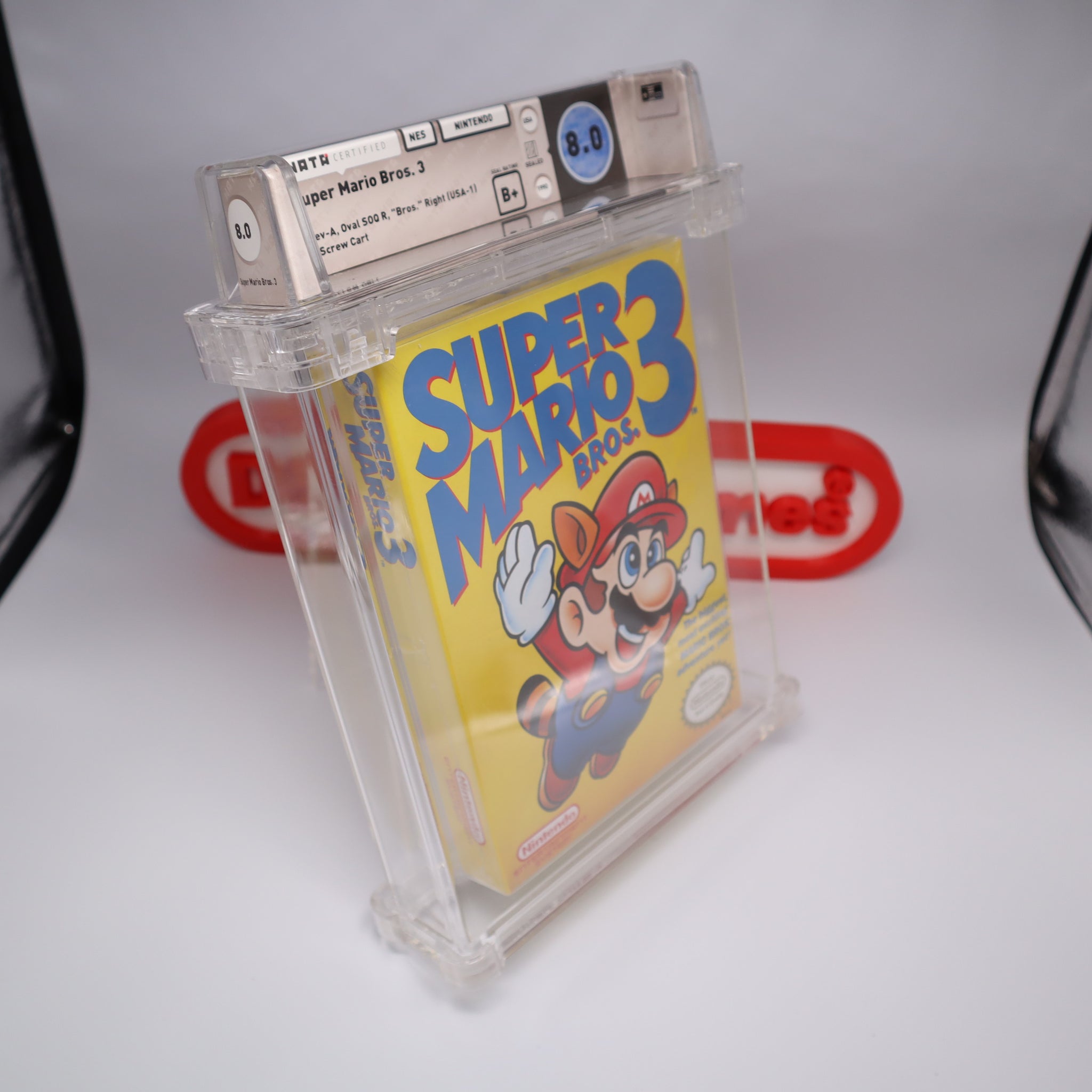 SUPER MARIO BROS. 3 (NINTENDO NES) WATA 9.2 A SEALED