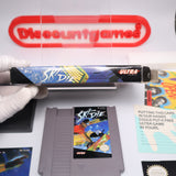 SKI OR DIE - Complete In Box with Extras - CIB! (NES Nintendo)