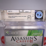 ASSASSIN'S CREED II 2 - NEW & Factory Sealed - WATA Graded 9.6 A+ (Xbox 360)