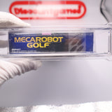 MECAROBOT GOLF - WATA GRADED 9.2 A! NEW & Factory Sealed with Authentic V-Seam! (SNES Super Nintendo)