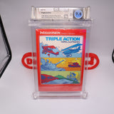 TRIPLE ACTION - NEW & Factory Sealed - WATA Graded 7.5 A++ (Intellivision)