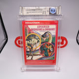 ADVANCED DUNGEONS & DRAGONS - D&D - NEW & Factory Sealed - WATA Graded 9.2 A++ (Intellivision)