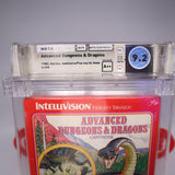 ADVANCED DUNGEONS & DRAGONS - D&D - NEW & Factory Sealed - WATA Graded 9.2 A++ (Intellivision)