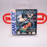 BATMAN FOREVER - NEW & Factory Sealed with Authentic H-Seam! (Game Boy Original GB)