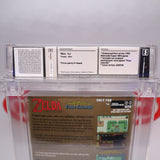 LEGEND OF ZELDA: A LINK TO THE PAST & FOUR SWORDS - WATA GRADED 9.2 A++! NEW & Factory Sealed with Authentic H-Seam! (Nintendo Game Boy Advance GBA)