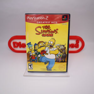 SIMPSONS GAME, THE - NEW & Factory Sealed! (PlayStation 2 PS2)