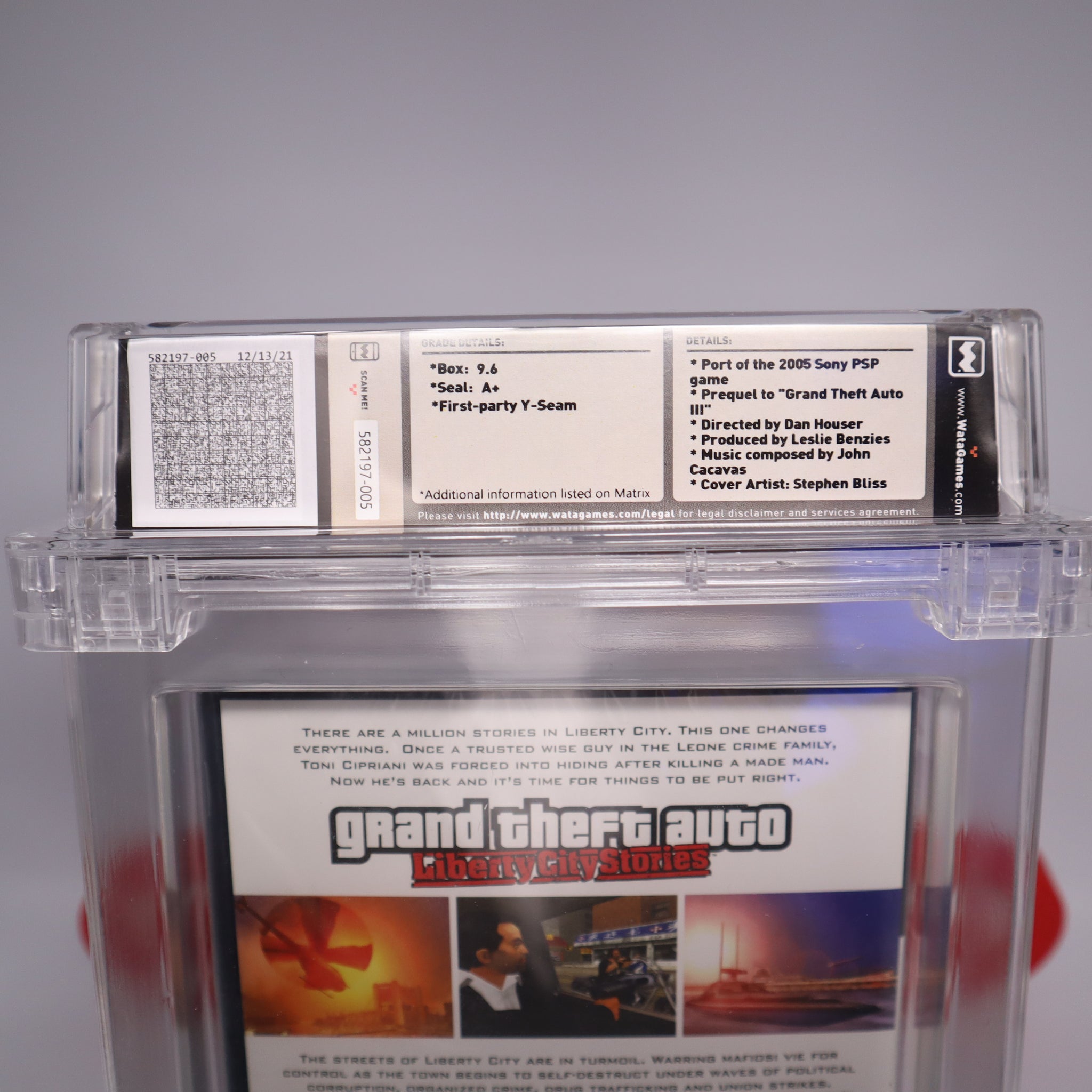 Grand Theft Auto store Liberty City Stories For Sony PSP (New, Factory Sealed)