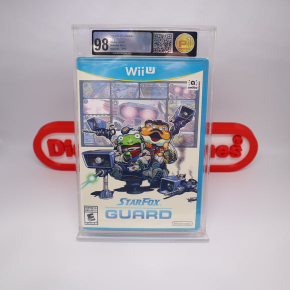 STARFOX GUARD - NEW & Factory Sealed - P1 Graded 98! (Nintendo Wii U) Star Fox