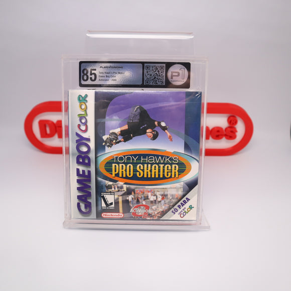 TONY HAWK PRO SKATER (Spanish) - P1 GRADED 85! NEW & Factory Sealed with Seal! (Nintendo Game Boy Color GBC)