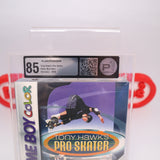 TONY HAWK PRO SKATER (Spanish) - P1 GRADED 85! NEW & Factory Sealed with Seal! (Nintendo Game Boy Color GBC)