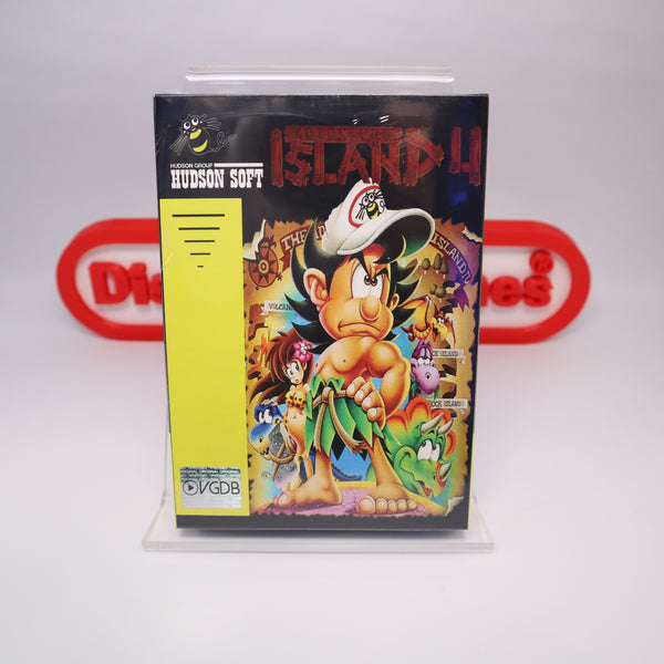 ADVENTURE ISLAND IV NEW Factory Sealed! (NES Nintendo