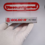 GOLGO 13: TOP SECRET EPISODE - NEW & Factory Sealed with Authentic H-Seam! (NES Nintendo)