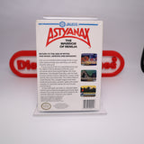 ASTYANAX - NEW & Factory Sealed with Authentic H-Seam! (NES Nintendo)