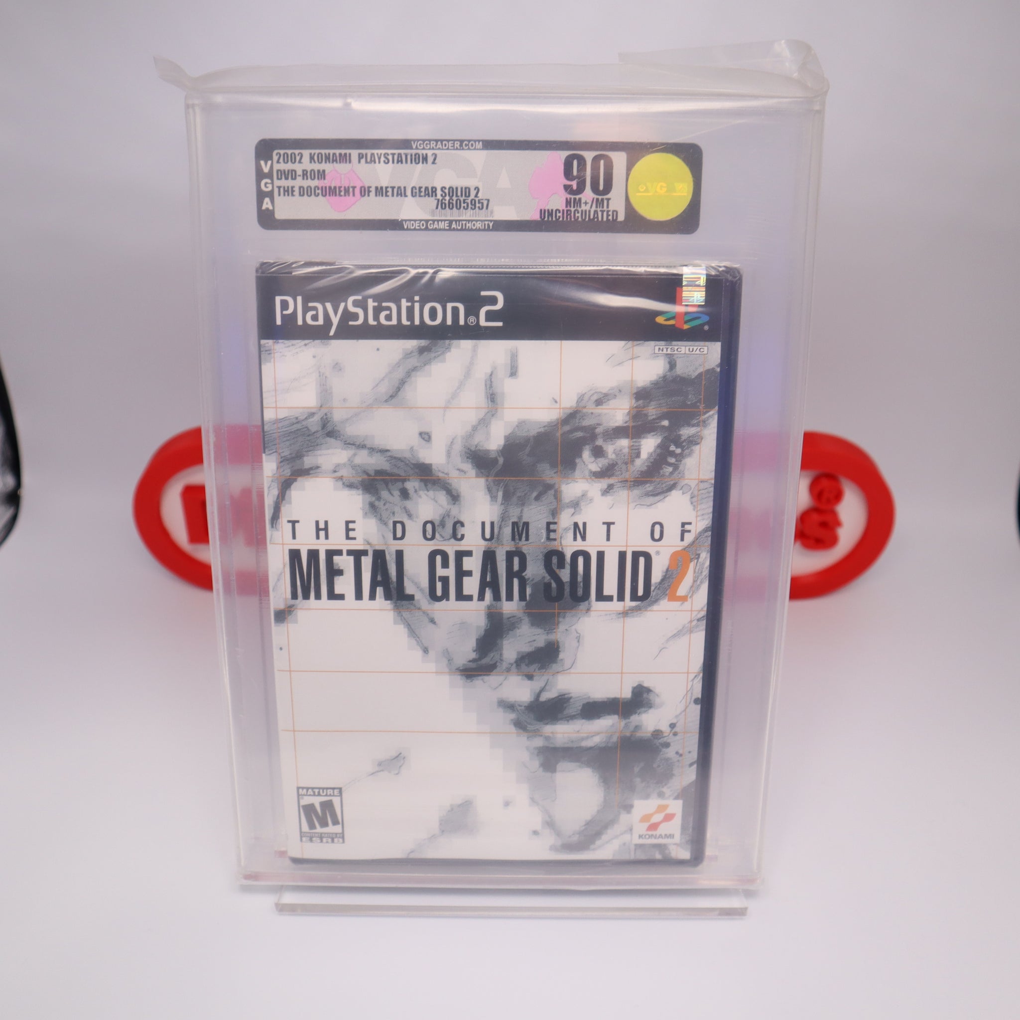metal gear solid ps2 rom THE DOCUMENT OF METAL GEAR SOLID 2 - VGA GRADED 90 UNCIRCULATED