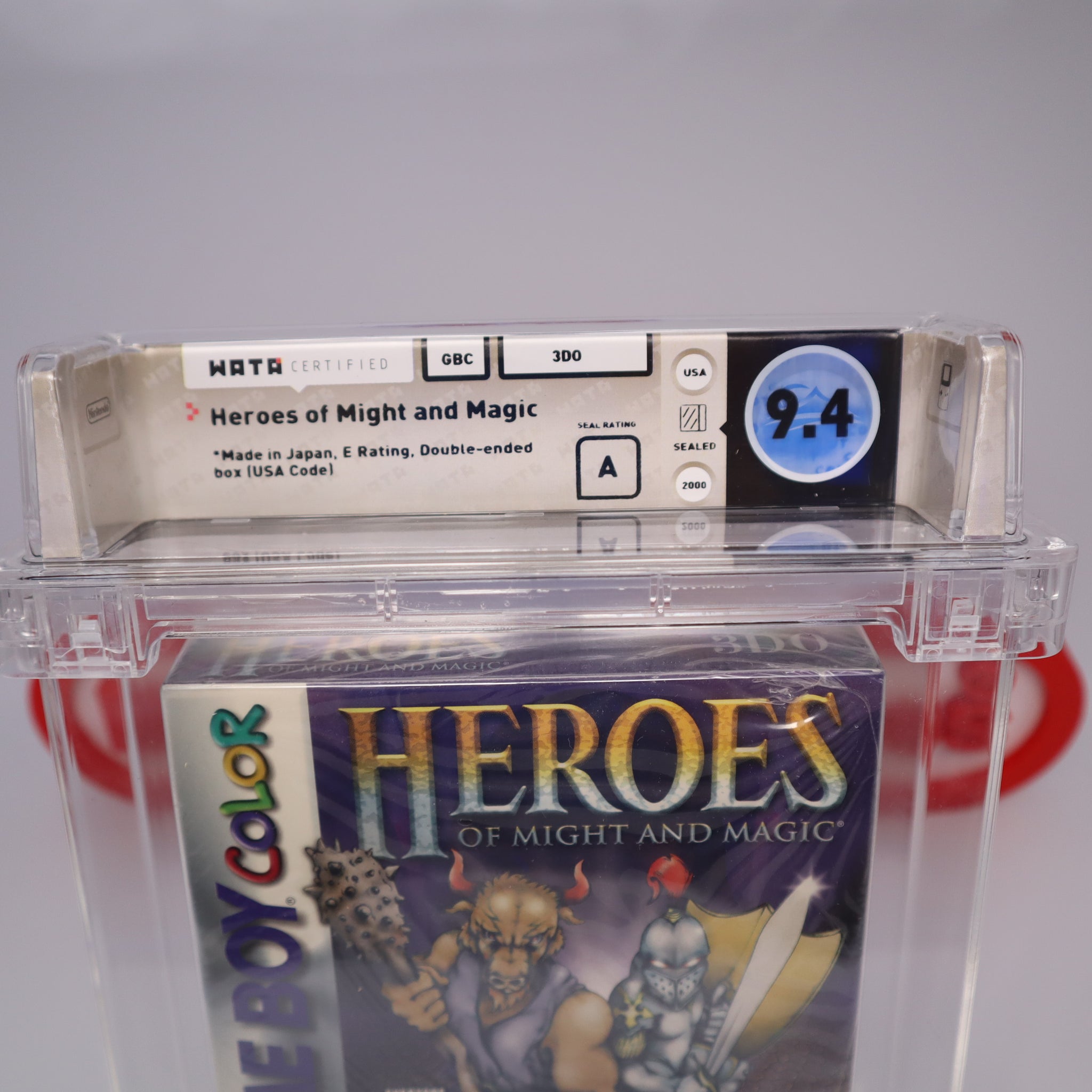 HEROES OF MIGHT AND MAGIC - WATA GRADED 9.4 A! NEW & Factory