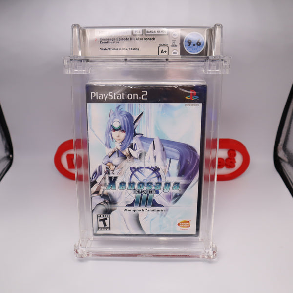 Xenosaga Episode II 2 Sony PlayStation 2 PS2 Black Label Sealed New WATA popular VGA