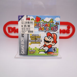 SUPER MARIO ADVANCE 1 - NEW & Factory Sealed with Authentic H-Seam! (Game Boy Advance GBA)