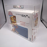 NINTENDO DS XL SYSTEM - MARIO CS DONKEY KONG BUNDLE! - VGA GRADED 85 - NEW & Factory Sealed! (NDS Nintendo DS)