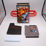 GUN NAC / GUNNAC - Authentic BOXED Game With Dust Cover! (NES Nintendo)