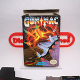 GUN NAC / GUNNAC - Authentic BOXED Game With Dust Cover! (NES Nintendo)