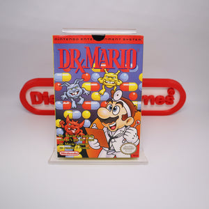 DR. MARIO - NEW & Factory Sealed with Authentic Sticker Seal! (NES Nintendo) - CAN Version!
