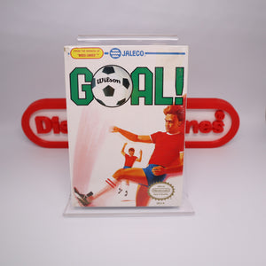 GOAL! SOCCER - NEW & Factory Sealed with Authentic H-Seam! (NES Nintendo)