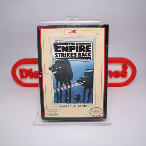 STAR WARS: THE EMPIRE STRIKES BACK - NEW & Factory Sealed with Authentic H-Seam! (NES Nintendo)