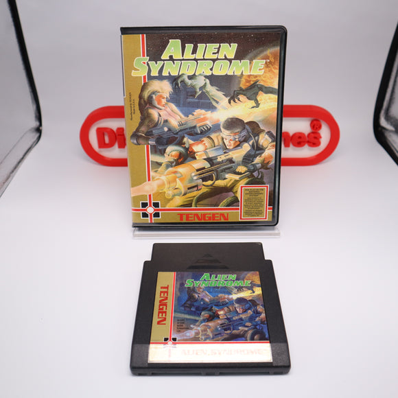 ALIEN SYNDROME - In Custom BitBox Display Box! (NES Nintendo)
