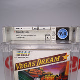VEGAS DREAM - WATA GRADED 9.4 A! NEW & Factory Sealed with Authentic H-Seam! (NES Nintendo)