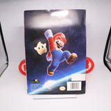 SUPER MARIO GALAXY OFFICIAL STICKER COLLECTION UNUSED BOOK for Nintendo Wii