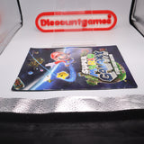 SUPER MARIO GALAXY OFFICIAL STICKER COLLECTION UNUSED BOOK for Nintendo Wii