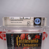 CASTLEVANIA CHRONICLES - WATA Graded 9.8 B+! NEW & Factory Sealed with Sony Tear Strip! (PlayStation 1 / PS1)